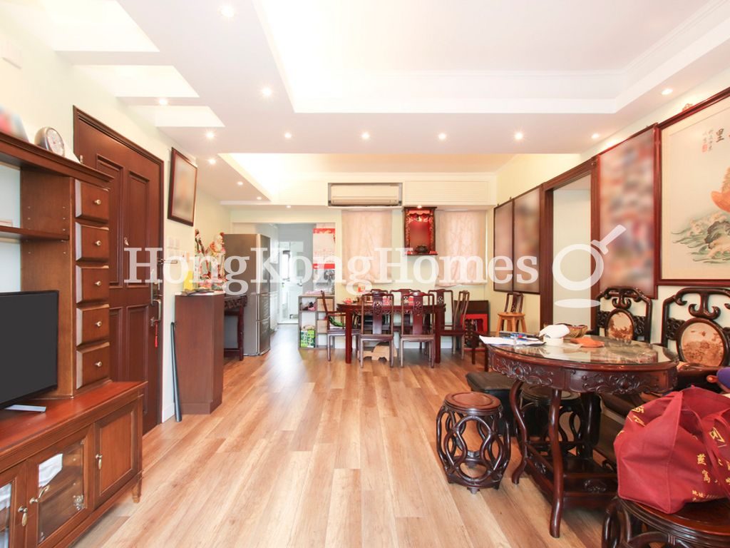 Living and Dining Room — Wing Fook Court, Mid-levels Central