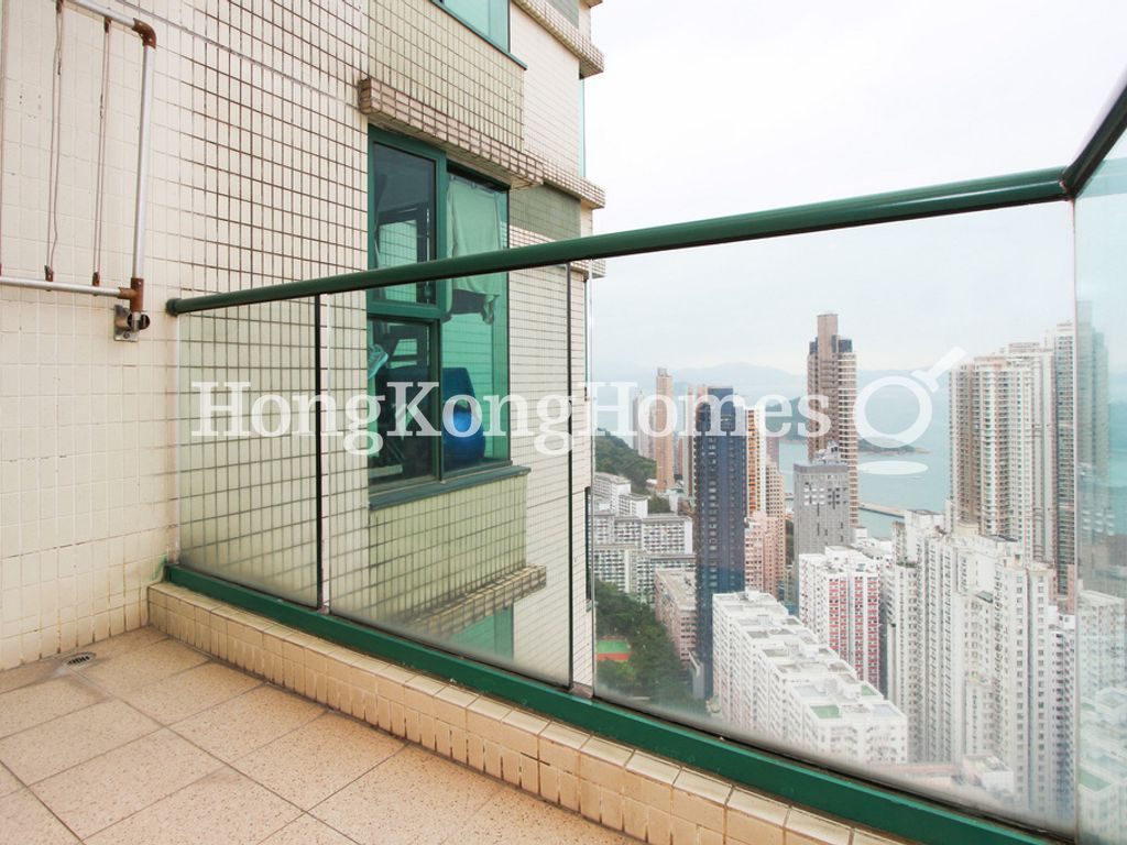 Balcony off Living and Dining Room — University Heights - Block 02, Pokfulam