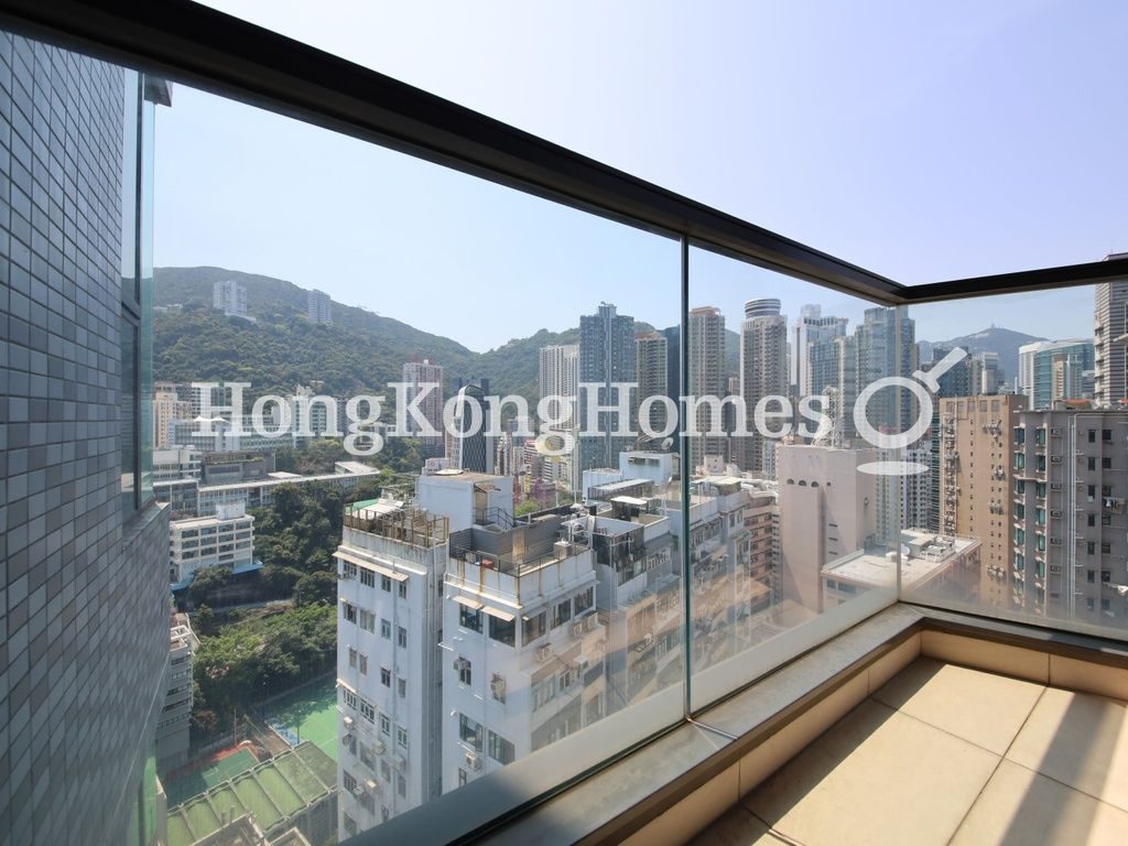 Balcony off Living and Dining Room — The Oakhill, Wan Chai