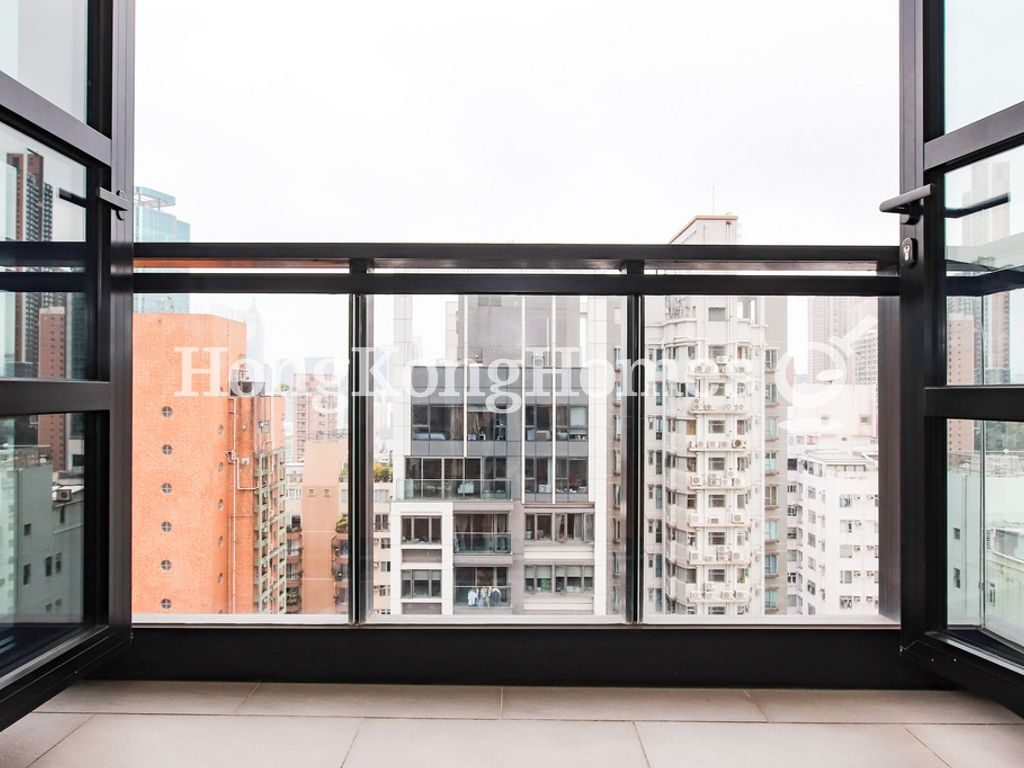 Balcony off Living and Dining Room — The Aster，跑馬地
