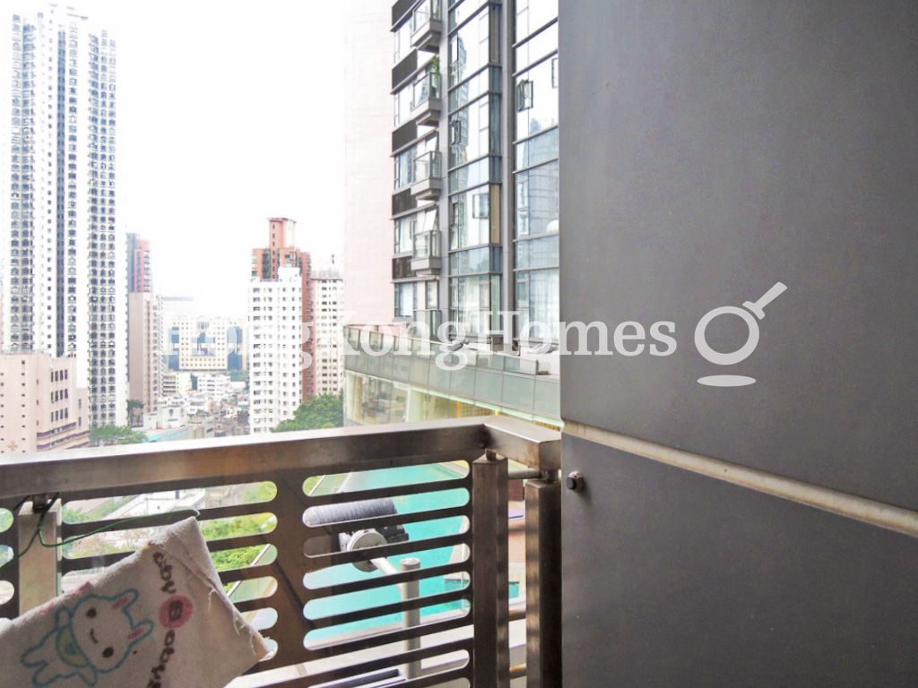 Balcony off Kitchen — 上林-第2座，大坑