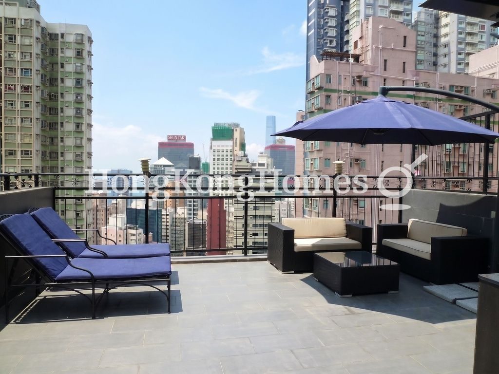 Private Roof Terrace — 大成大廈，西半山