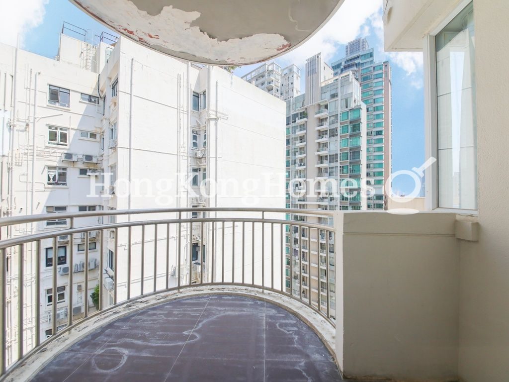 Balcony off Living and Dining Room — Botanic Terrace - Block B, Mid-levels West