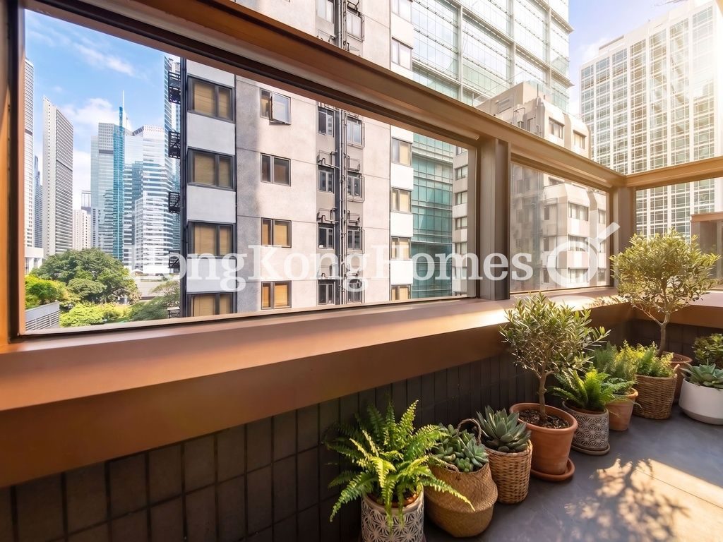 Balcony off Living and Dining Room — Eight Star Street, Wan Chai