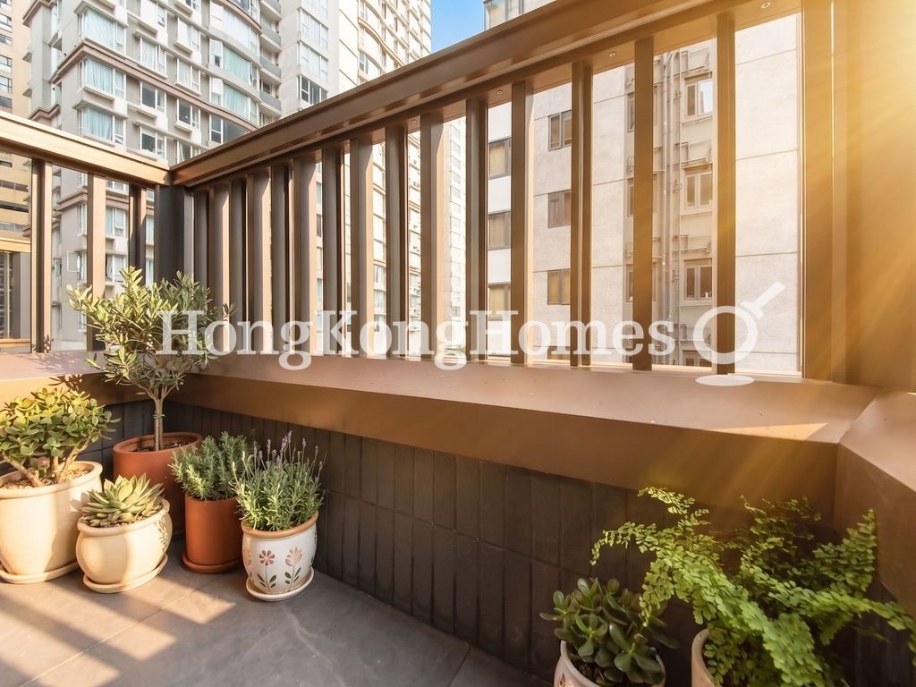 Balcony off Master Bedroom — Eight Star Street, Wan Chai