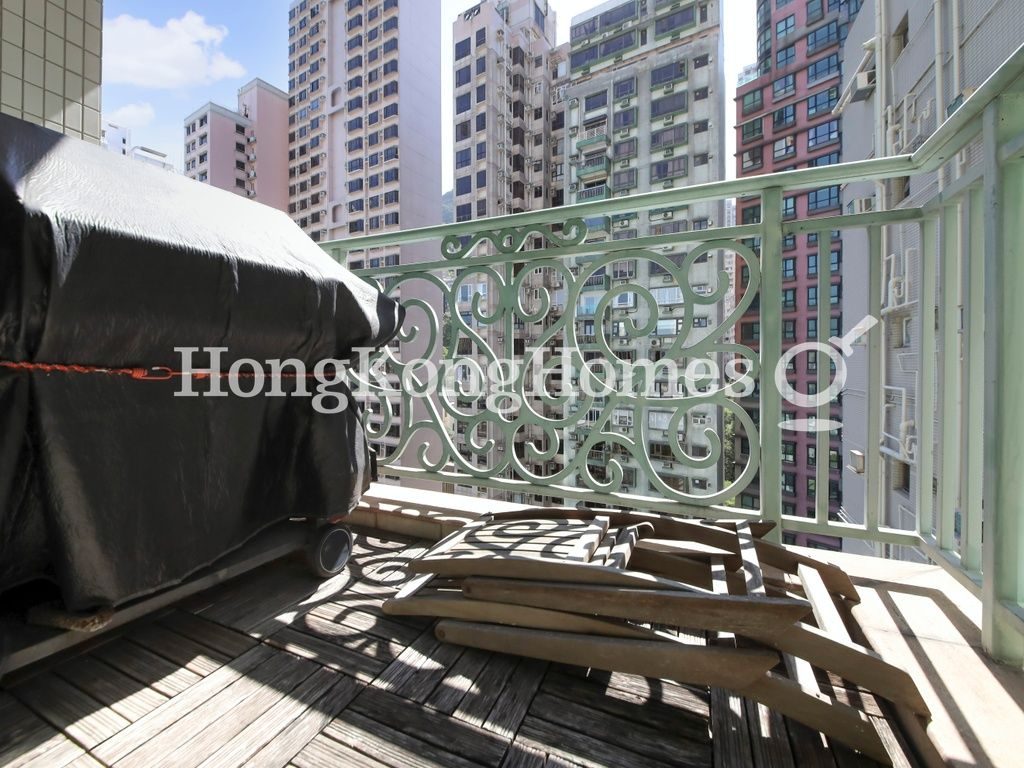 Balcony off Living and Dining Room — Bon-Point, Mid-levels West