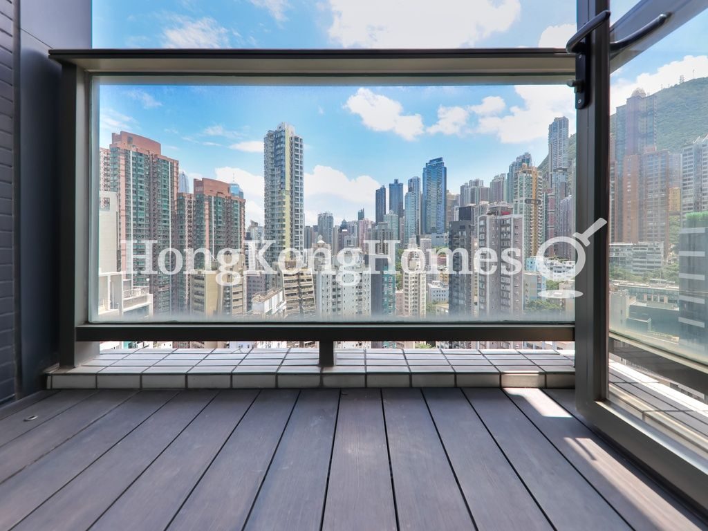 Balcony off Living and Dining Room — 西浦，上環