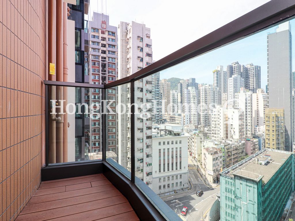 Balcony off Studio — One Artlane, Sai Ying Pun