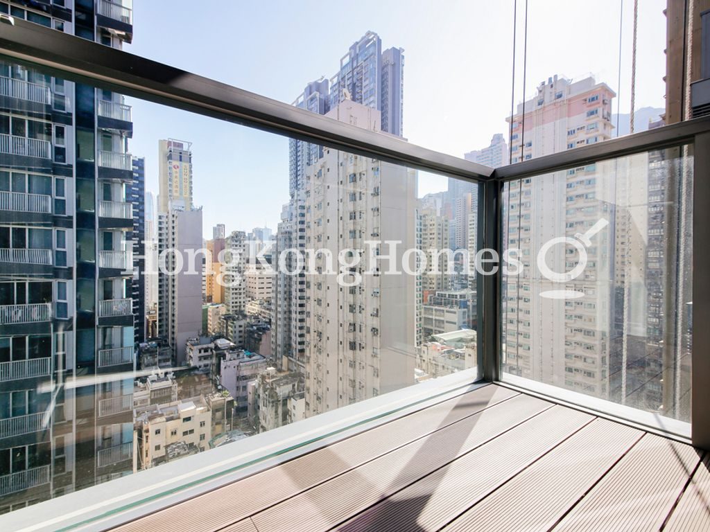 Balcony off Living and Dining Room — Two Artlane, Sai Ying Pun