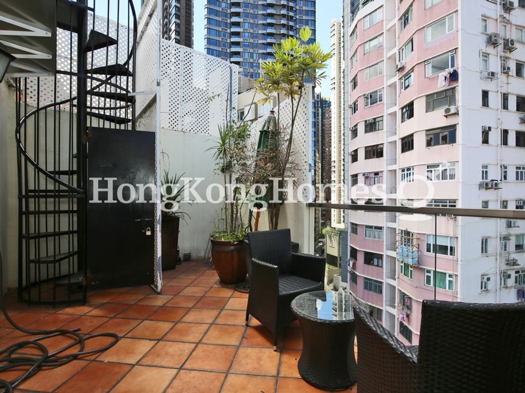 Private Terrace — Caravan Court, Mid-levels West