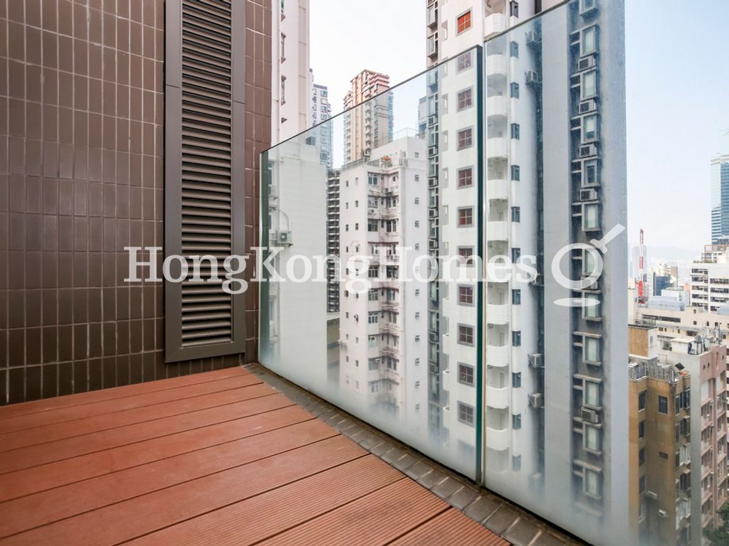 Balcony off Living and Dining Room — Soho 38, Mid-levels West