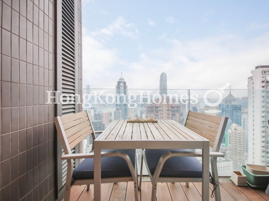 Balcony off Living and Dining Room — Soho 38, Mid-levels West
