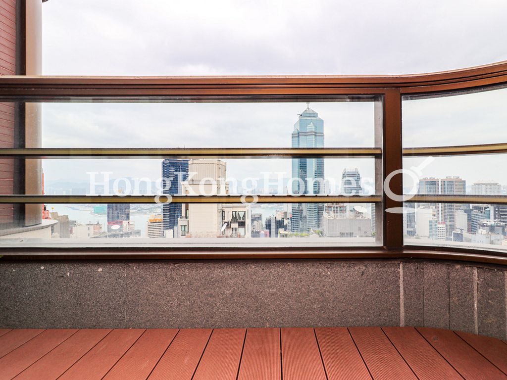 Balcony off Living and Dining Room — Castle One, Mid-levels West
