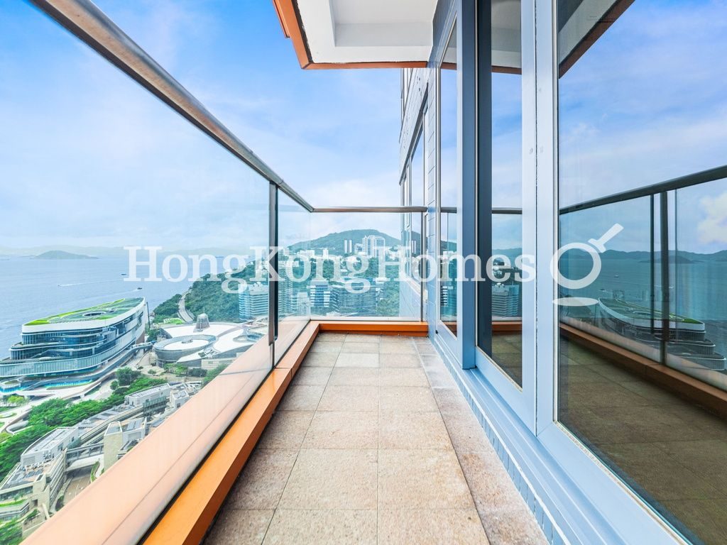 Balcony off Living and Dining Room — Residence Bel-air - Phase 01, Tower 01, Pokfulam