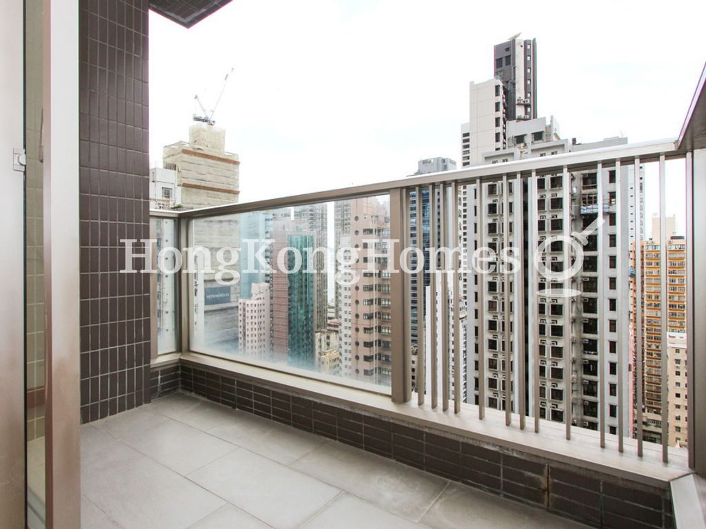 Balcony off Living and Dining Room — Island Crest - Tower 1, Sai Ying Pun