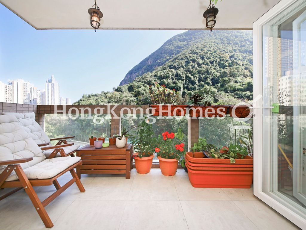 Balcony off Living and Dining Room — Realty Gardens - Paris Court, Mid-levels West