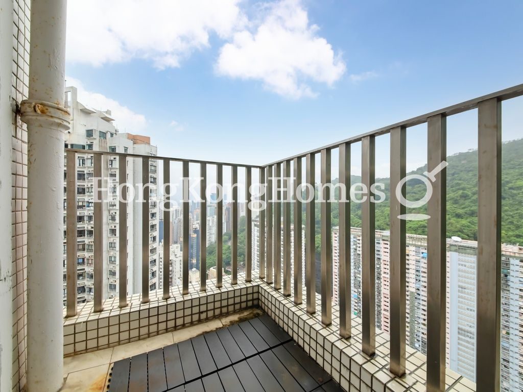Balcony off Living and Dining Room — Grand Deco Tower, Tai Hang