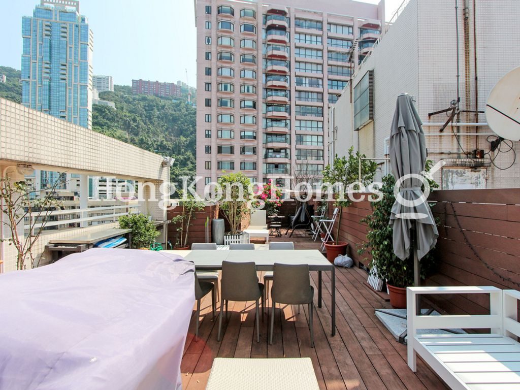 Private Roof Terrace — St. Louis Mansion, Mid-levels Central