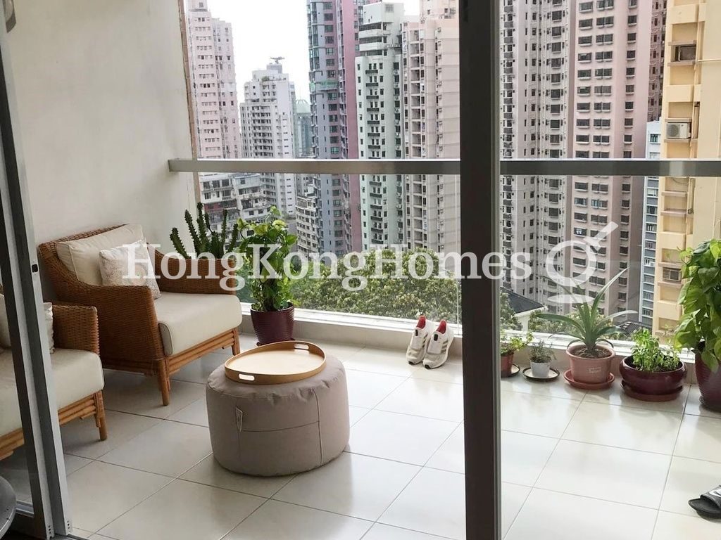 Balcony off Living and Dining Room — Fairview Mansion, Mid-levels West