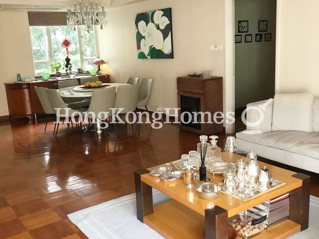 Living and Dining Room — Fairview Mansion, Mid-levels West