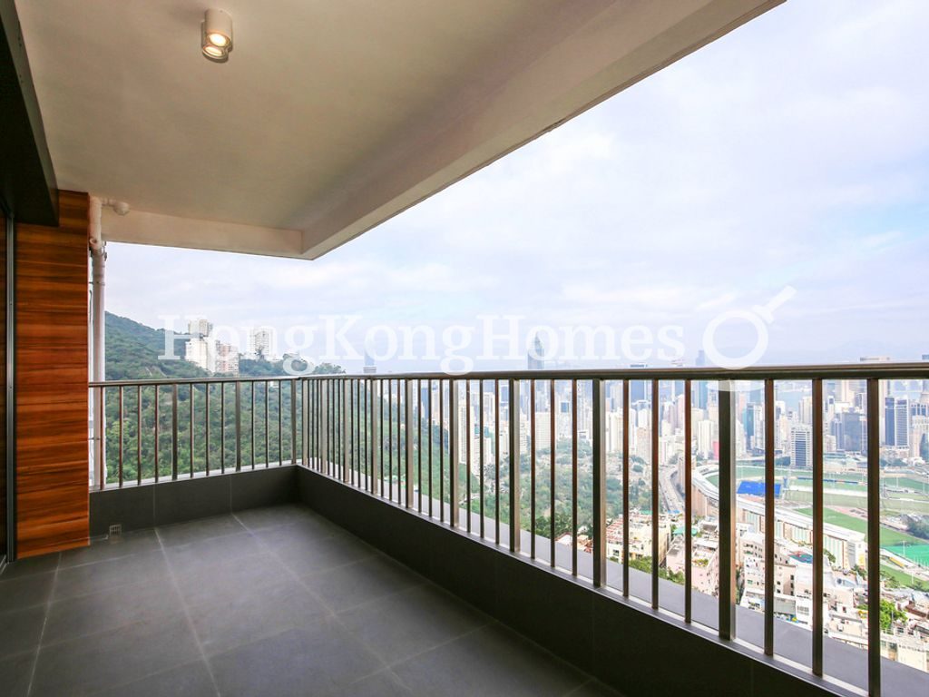 Balcony off Living and Dining Room — Evergreen Villa - Block D, Mid-levels East