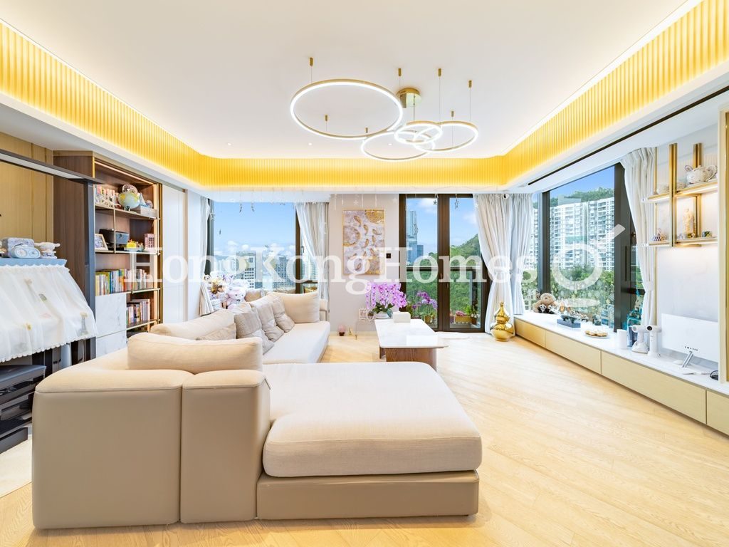 Living and Dining Room — Fleur Pavilia, North Point