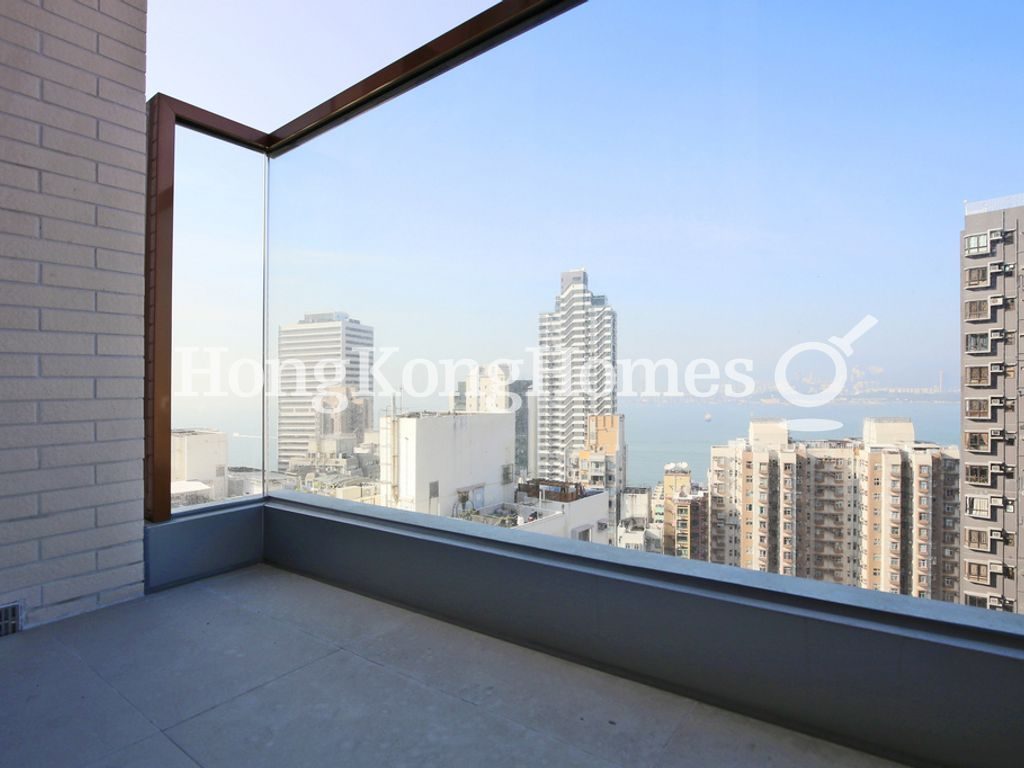 Balcony off the Studio — 63 Pokfulam - Tower 01 (Amber House), Sai Ying Pun
