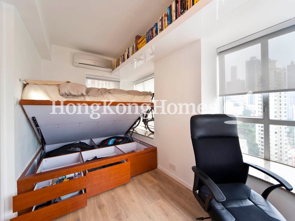 Bed with Concealed Storage — Grandview Garden-Tower 2, Mid-levels West