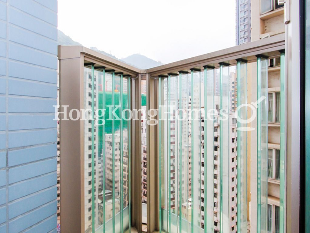Balcony off Bedroom — The Avenue - Phase 2 - Tower 1, Wan Chai