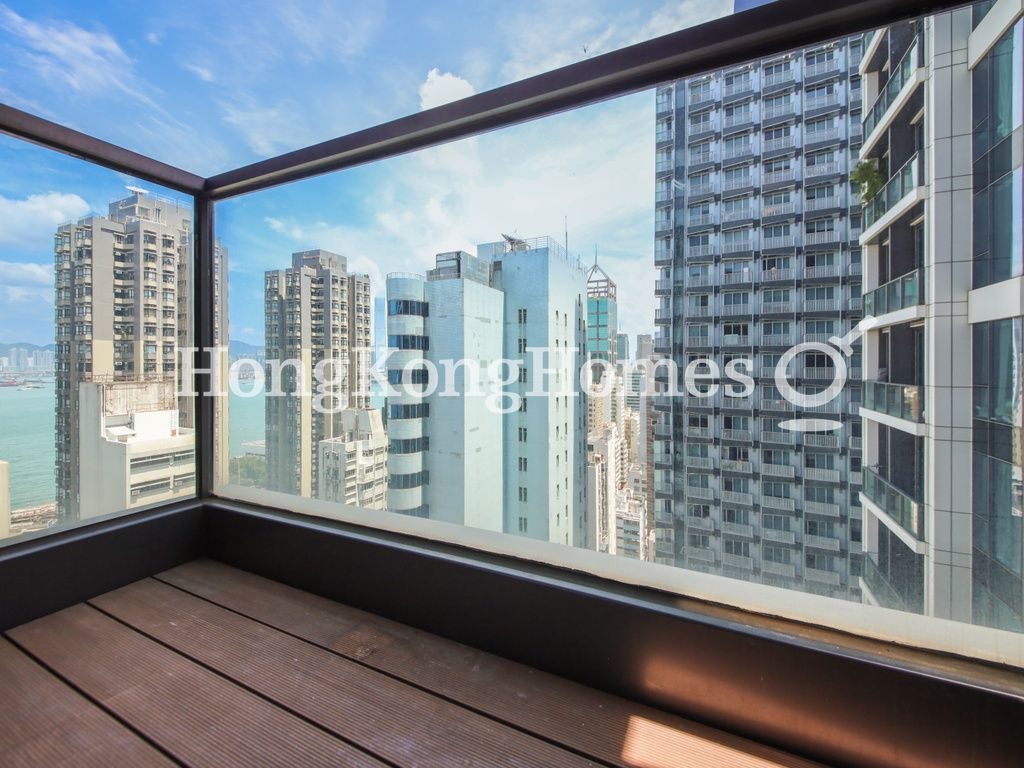 Balcony off Living and Dining Room — One Artlane, Sai Ying Pun