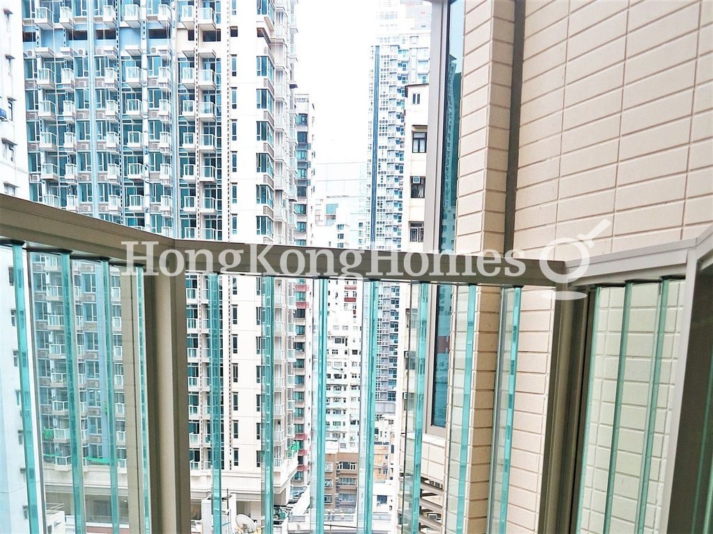 Balcony off Master Bedroom — The Avenue - Phase 1 - Tower 5, Wan Chai