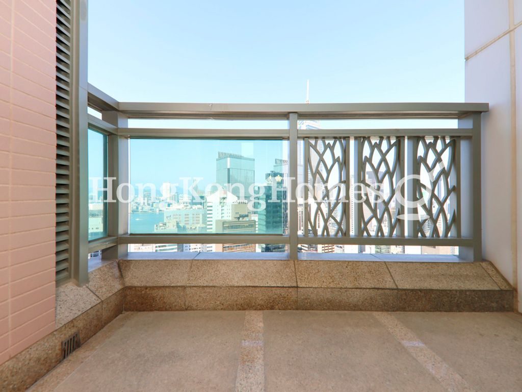 Balcony off Living and Dining Room — York Place, Wan Chai