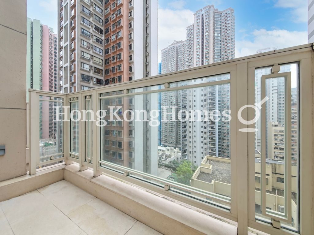 Balcony off Living and Dining Room — The Morgan, Mid-levels West