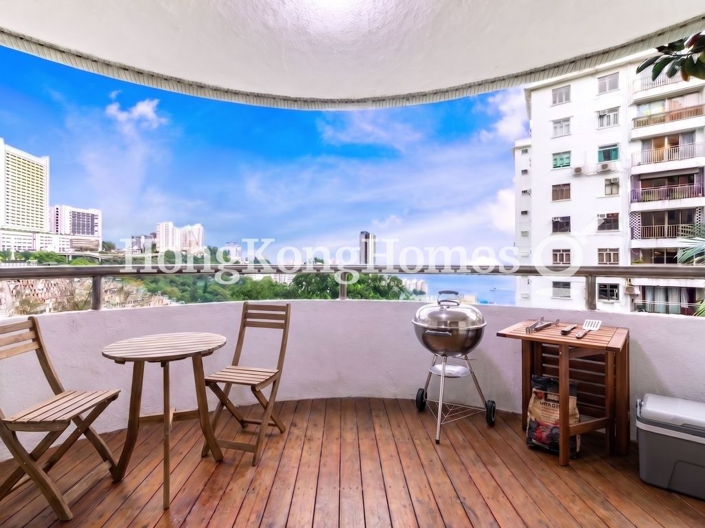 Balcony off Living and Dining Room — 怡林閣 - B座，薄扶林