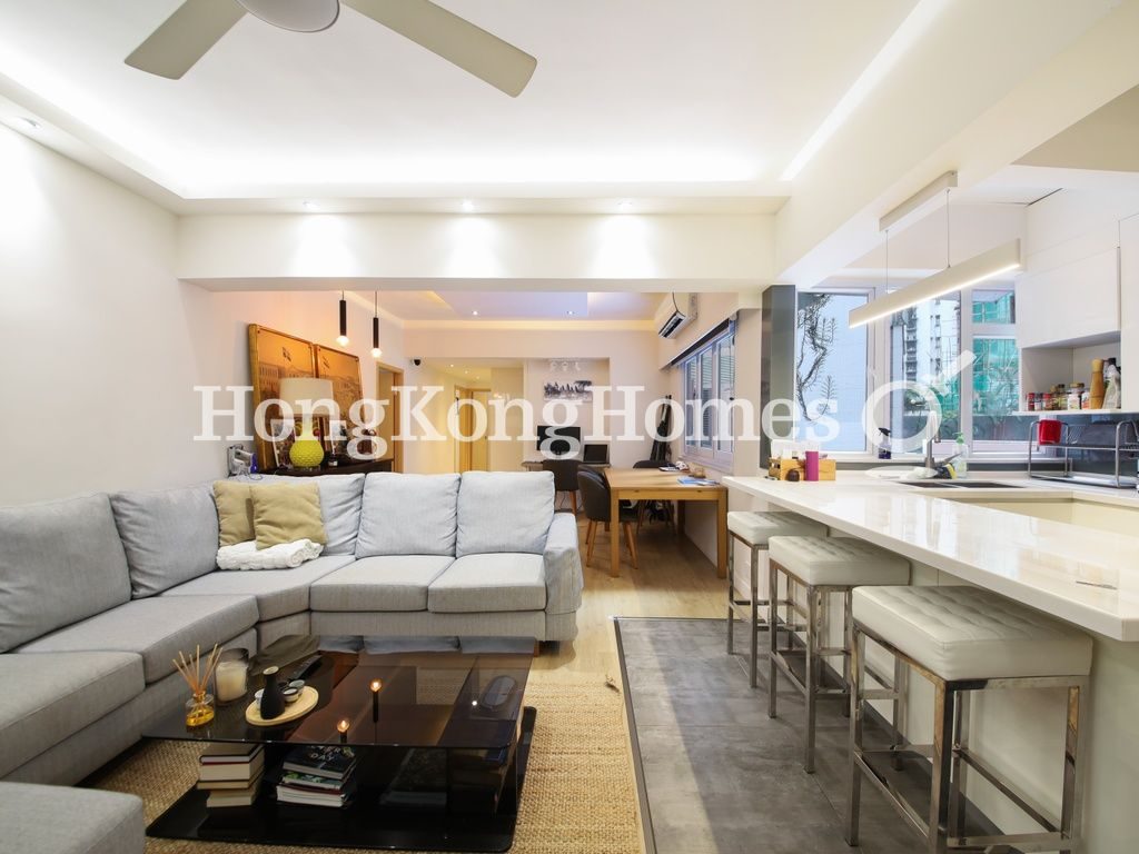 Living and Dining Room — Kam Kin Mansion, Mid-levels West