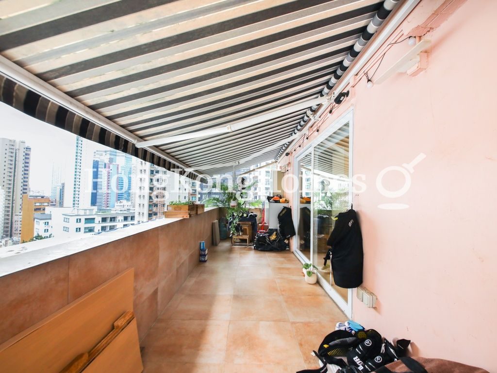 Balcony off Master Bedroom — Kam Kin Mansion, Mid-levels West