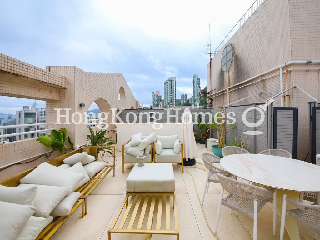 Private Roof Terrace — St. Louis Mansion, Mid-levels Central