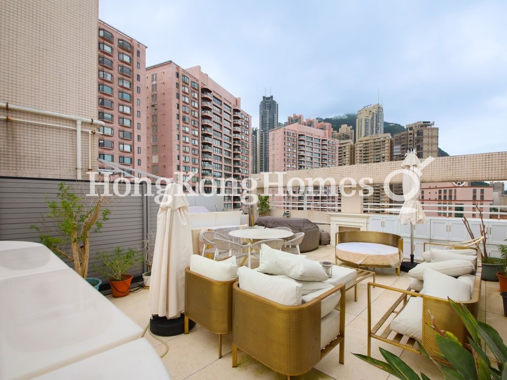 Private Roof Terrace — St. Louis Mansion, Mid-levels Central