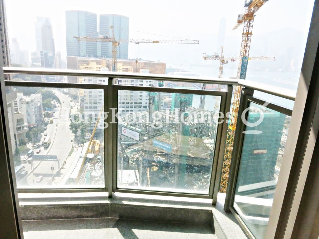 Balcony off Living and Dining Room — Grand Austin - Tower 1, Tsim Sha Tsui