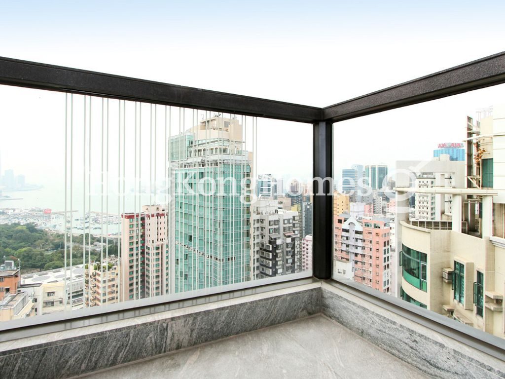 Balcony off Living and Dining Room — The Pavilia Hill, North Point