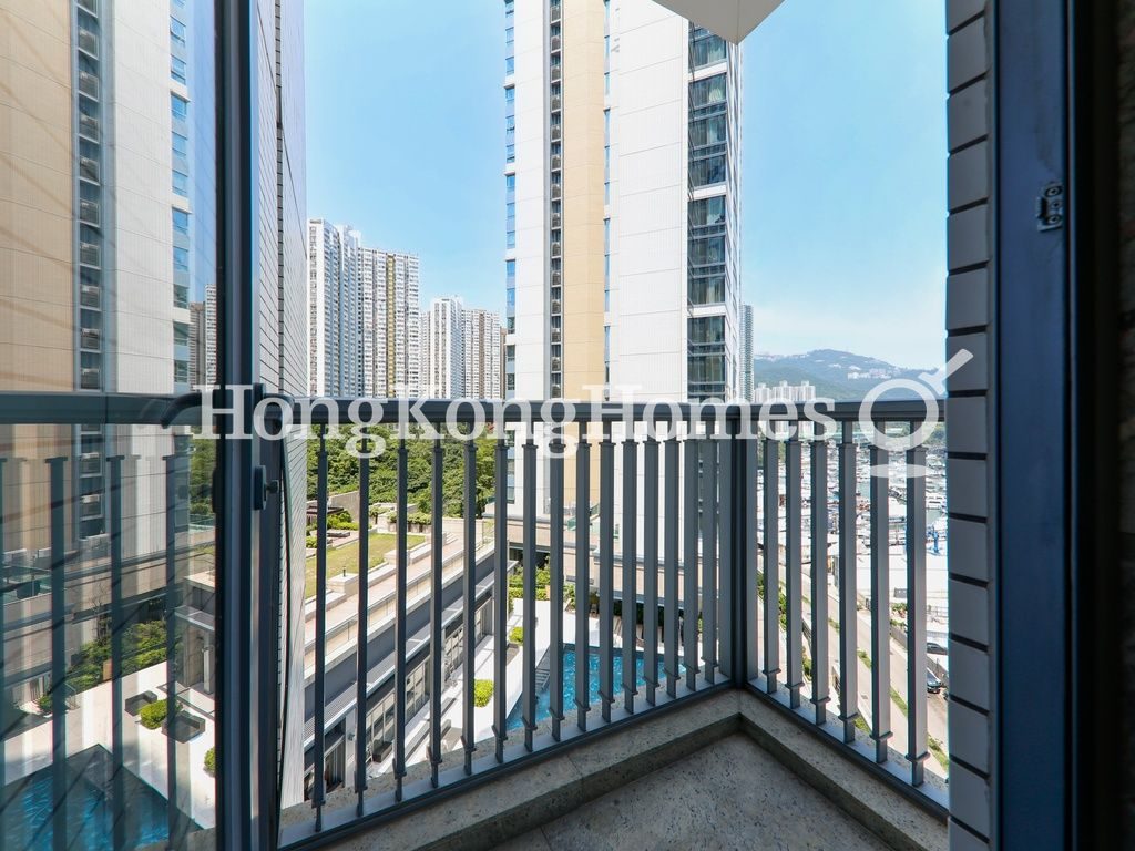 Balcony off Kitchen — Larvotto - Block 2, Ap Lei Chau
