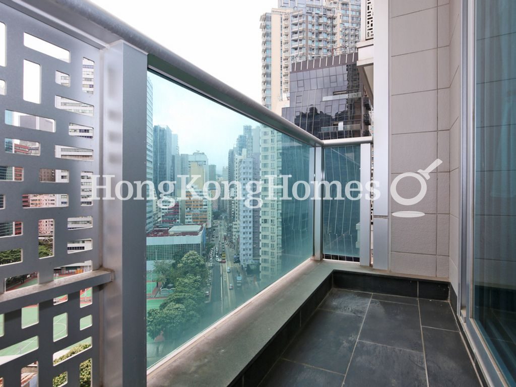 Balcony off Living and Dining room — 嘉薈軒，灣仔