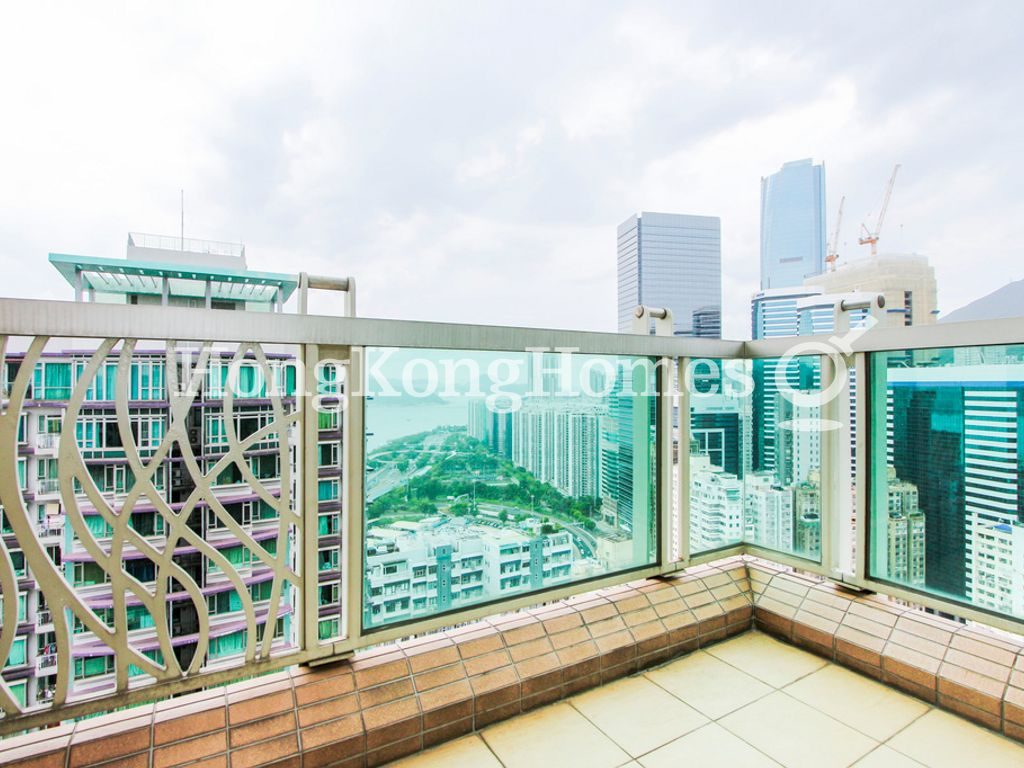 Balcony off Living and Dining Room — Casa 880, Quarry Bay