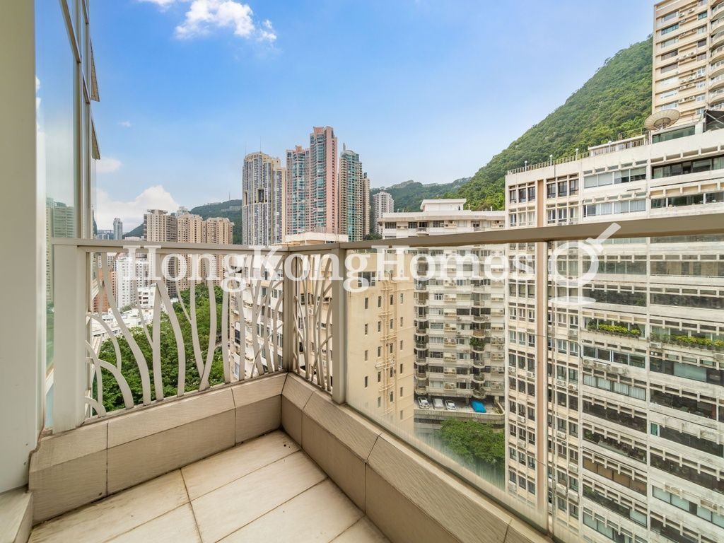 Balcony off Living and Dining Room — 干德道18號，西半山