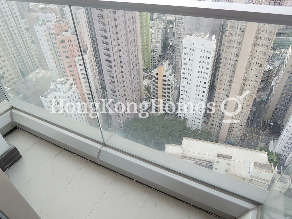 Balcony off Living and Dining Room — The Summa - Tower 2, Mid-levels West