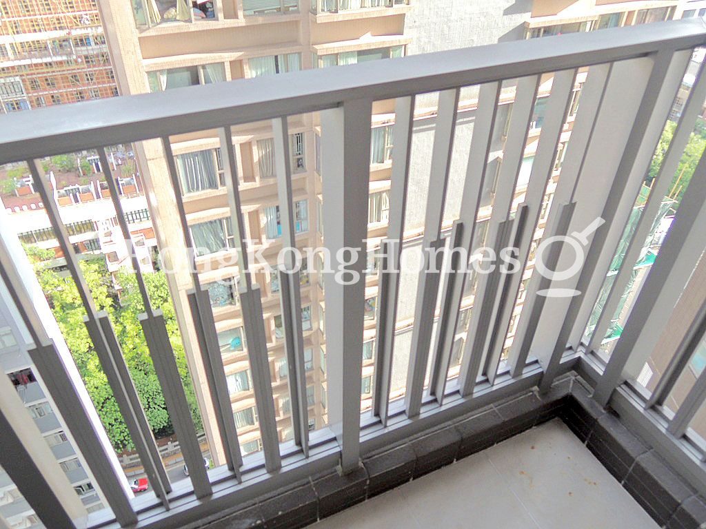 Balcony off Master Bathroom — The Summa - Tower 2, Mid-levels West