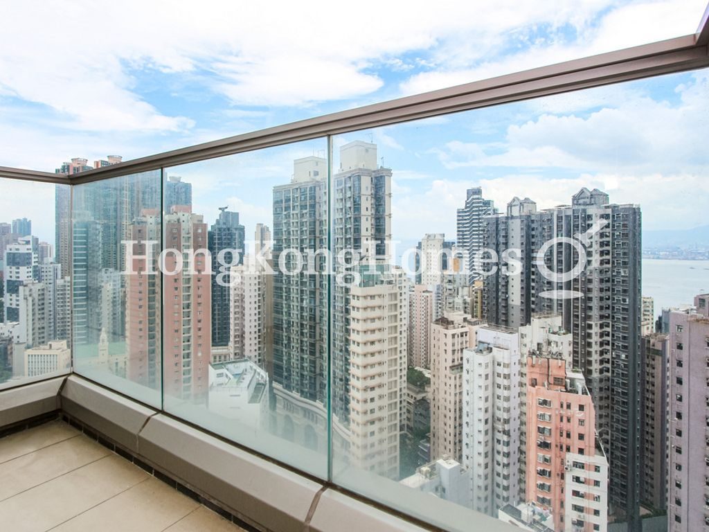 Balcony off Living and Dining Room — The Summa - Tower 1, Mid-levels West