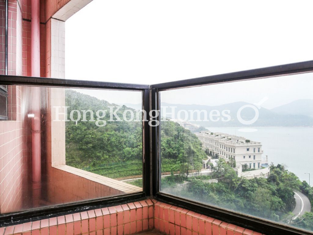 Balcony off Living and Dining Room — Pacific View - Block 03, Tai Tam
