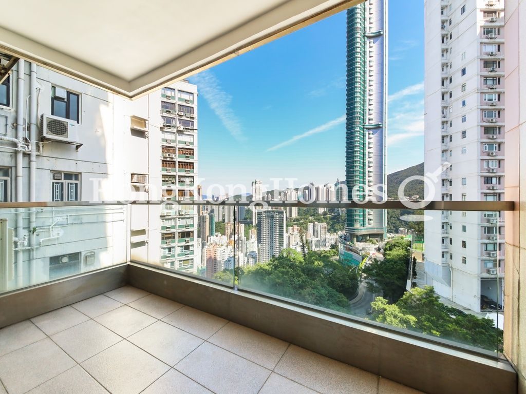 Balcony off Living and Dining Room — Evergreen Villa - Block F, Mid-levels East