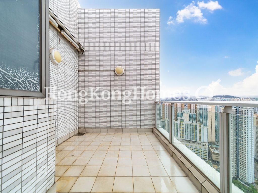 Balcony off Living and Dining Room — 樂融軒，筲箕灣